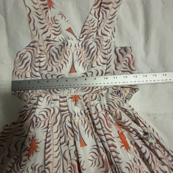 Anthropologie The Tigre Indigo Piper Bandeau Cutout Maxi Dress XS NWT - Picture 7 of 9